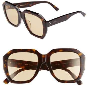 53mm square photochromic sunglasses celine|WOMEN'S LUXURY SQUARE SUNGLASSES .